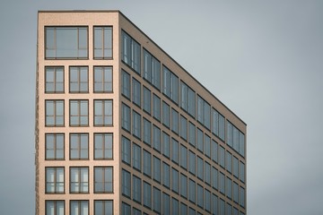facade of modern building