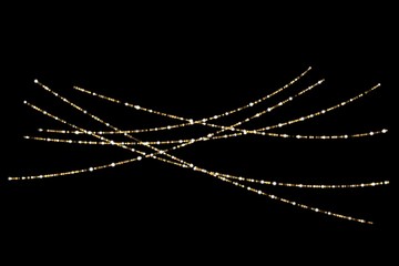 golden string light christmas string light - Powered by Adobe