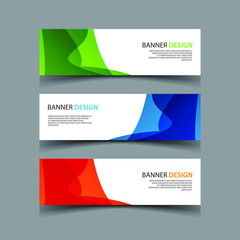 Vector Abstract design banner web template