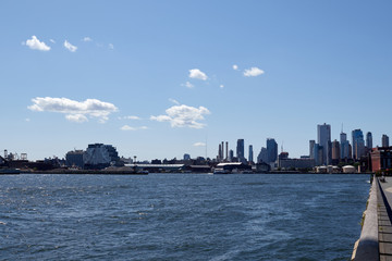 Obraz premium View of the city of new york