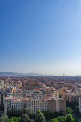 バルセロナの街並み