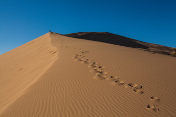 Fototapeta na wymiar Singing Dune in Kazakhstan
