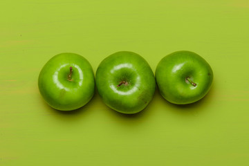 Green apples