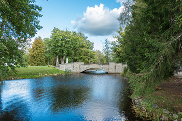 Fototapeta na wymiar koluvere castle estonia europe