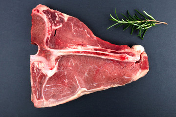 Delicious T Bone Steak with Rosemary