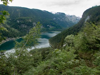 beautiful nature hiking in gousaukamm dachsteingebirge