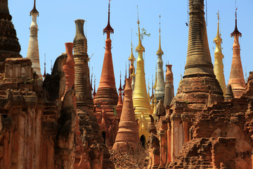 Fototapeta premium In-Dein-Pagodenwald