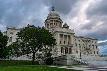 State Capital Building in Providence Rhode Island
