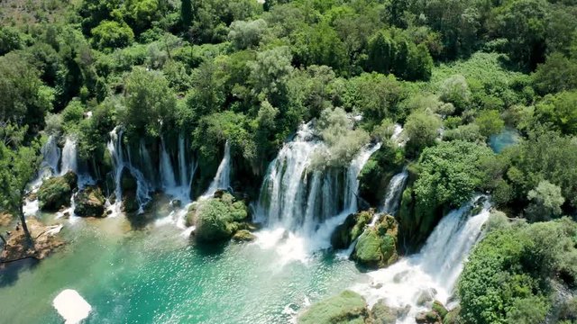 Kravica Waterfall in Bosnia and Herzegovina