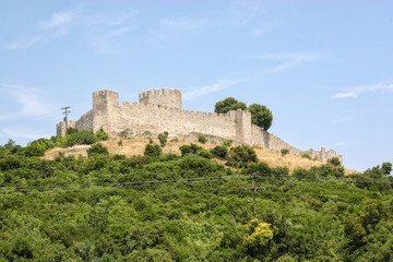 Fototapeta na wymiar Byzantine fortress Platamon in the area of Pieria