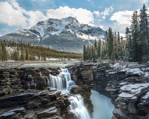 Athabasca Falls, jasper national park, Alberta, Canada