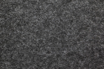 Close-up fibrous felt texture. Gray and white textured background. Surface of felted fabric backdrop
