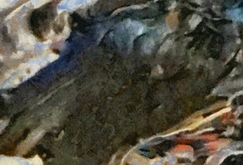 Vintage grunge background texture, abstract fancy oil pattern, shape colorful backdrop, simple design template in pastel color tones, close up macro concrete. HD wallpaper. Stock.