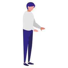 avatar man icon vector illustration