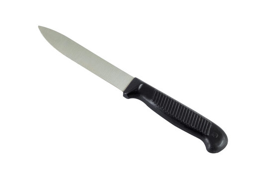 Chef's Knife Isolated on White Background