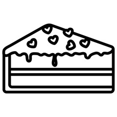 piece of cake design vector illustration