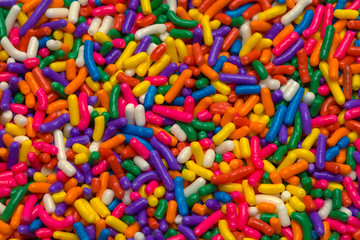 Color Sprinkles Background.