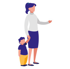 happy family design vector illustration