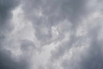 Light in the Dark and Dramatic Storm Clouds