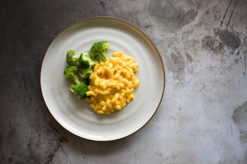 Macaroni and Cheesewith Broccoli