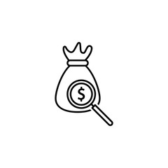 Financial, cash icon. Element of financial icon