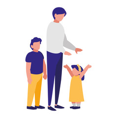 happy family design vector illustration