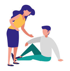 happy family design vector illustration