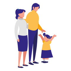 happy family design vector illustration