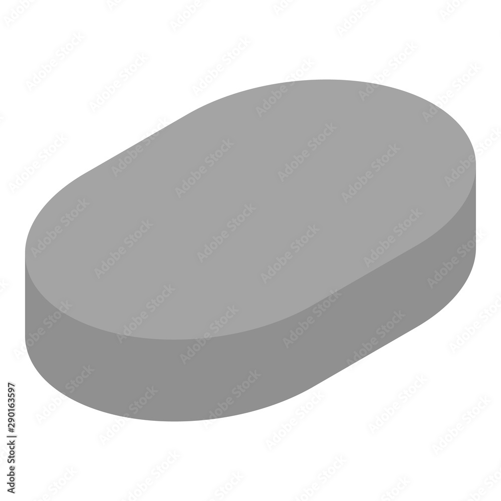 Poster modern computer mouse icon. isometric of modern computer mouse vector icon for web design isolated o