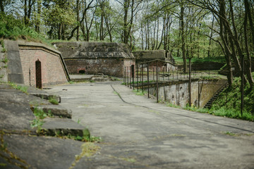 Defensive Fort of World War I. Gerhard's fort in Swinoujscie, Poland