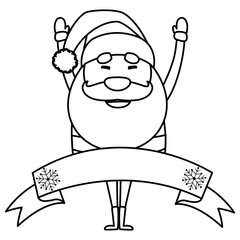 Santa claus design vector illustration