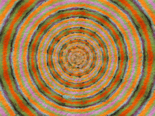 Colorful digital graphic kaleidoscope symmetry mandala style in laser light trial pattern, Tie Dye , spiderweb art background for art projects, banner, business, card,  template