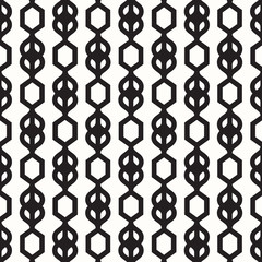 Pattern geometry of hexagon background. Pattern is on swatch panel.