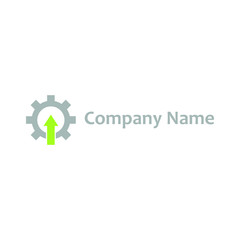 gear up logo. upgrade machine logo. automotive logo. Industry 4.0 gear icon vector illustration. Cogwheel sign INDUSTRY 4.0, manufacturing technology revolution with digital system