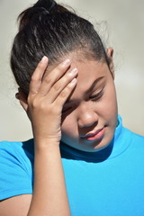 An A Woman And Anxiety
