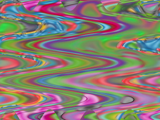 Pink purple violet fluid geometric shapes and forms, abstract rainbow background