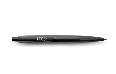 Stylish pen on white background