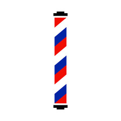 barber lamp logo. barber america
