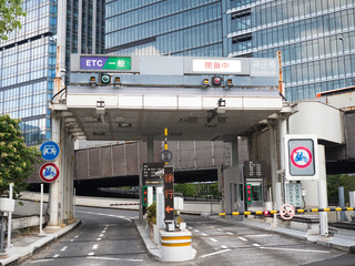 首都高速のゲート