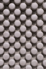 abstract texture of rods with white circle heads texture. design, background.