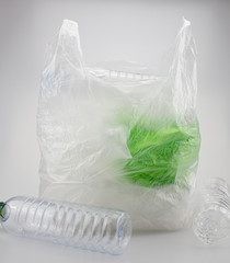 close up of a Recycling plastic