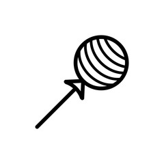 candy icon trendy