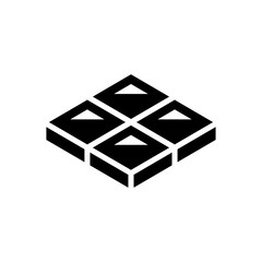 chocolate icon trendy