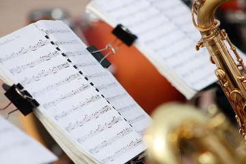 Obraz premium Notes. For playing the piano