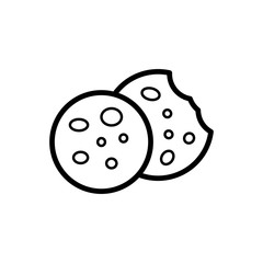 cookies icon trendy