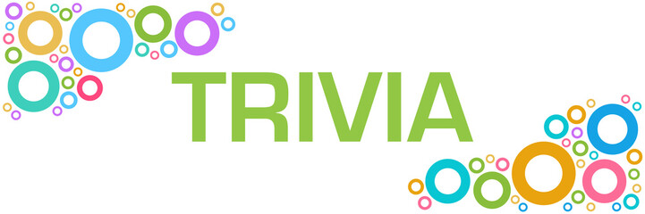 Trivia Colorful Rings Corners 