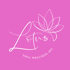 lotus logotype template