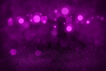 pink fantastic brilliant glitter lights defocused bokeh abstract background, festive mockup texture with blank space for your content