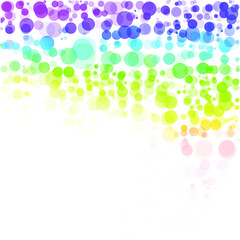 Random Dots Bubble Background, Creative Design Templates