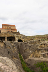 Uplistsulis Eklesia (Prince's Church) in ancient cave city of Uplistsikhe, near Gori, Georgia